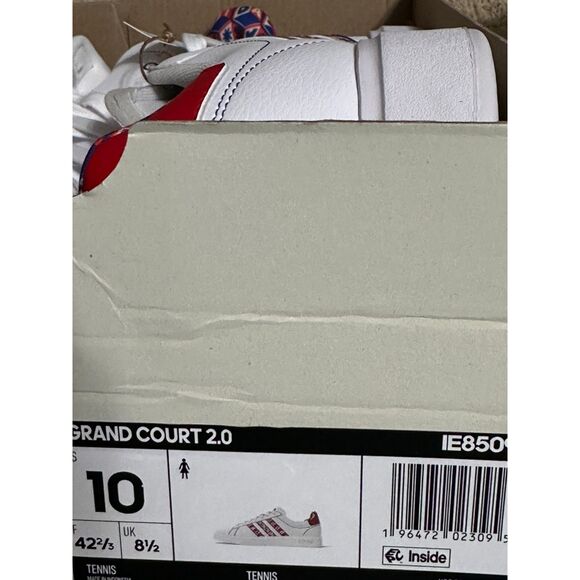 NEW Adidas Farm Rio Womens Grand Court 2.0 Low Casual Sneaker - 9.5 - Picture 12 of 12